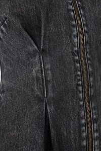 Dangerfield - Moggy Denim Short Sleeve Dress - black