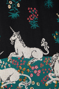 Dangerfield - Heraldry Border Cardi - black