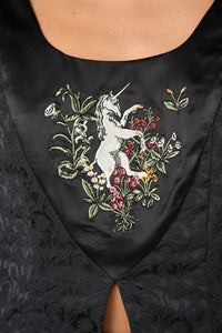 Dangerfield - Fable Brocade Cami - black