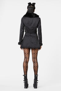 Dangerfield - Fable Brocade Jacket - black