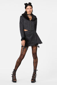 Dangerfield - Fable Brocade Jacket - black