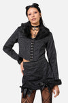 Dangerfield - Fable Brocade Jacket - black