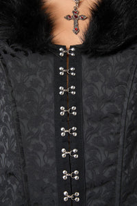 Dangerfield - Fable Brocade Jacket - black