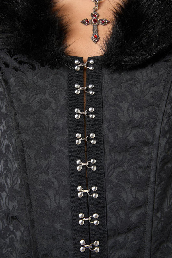 Dangerfield - Fable Brocade Jacket - black