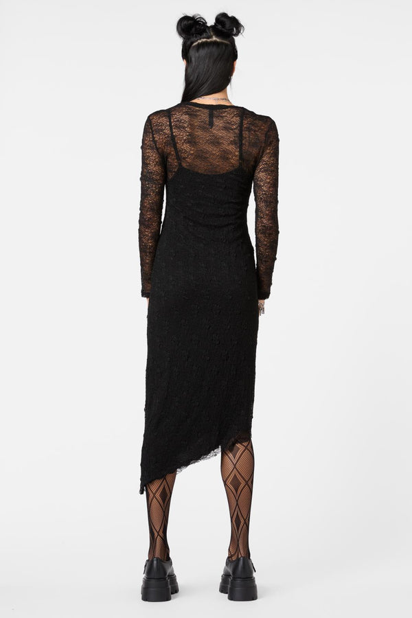 Dangerfield - Myth Assymetric Dress - black