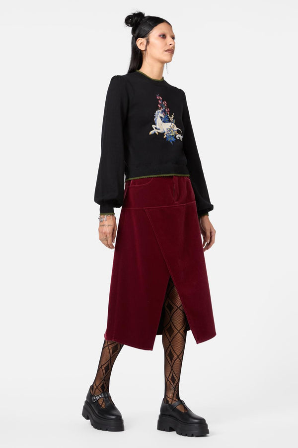 Dangerfield - Aicorn Placement Knit - black