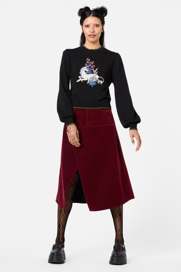 Dangerfield - Aicorn Placement Knit - black