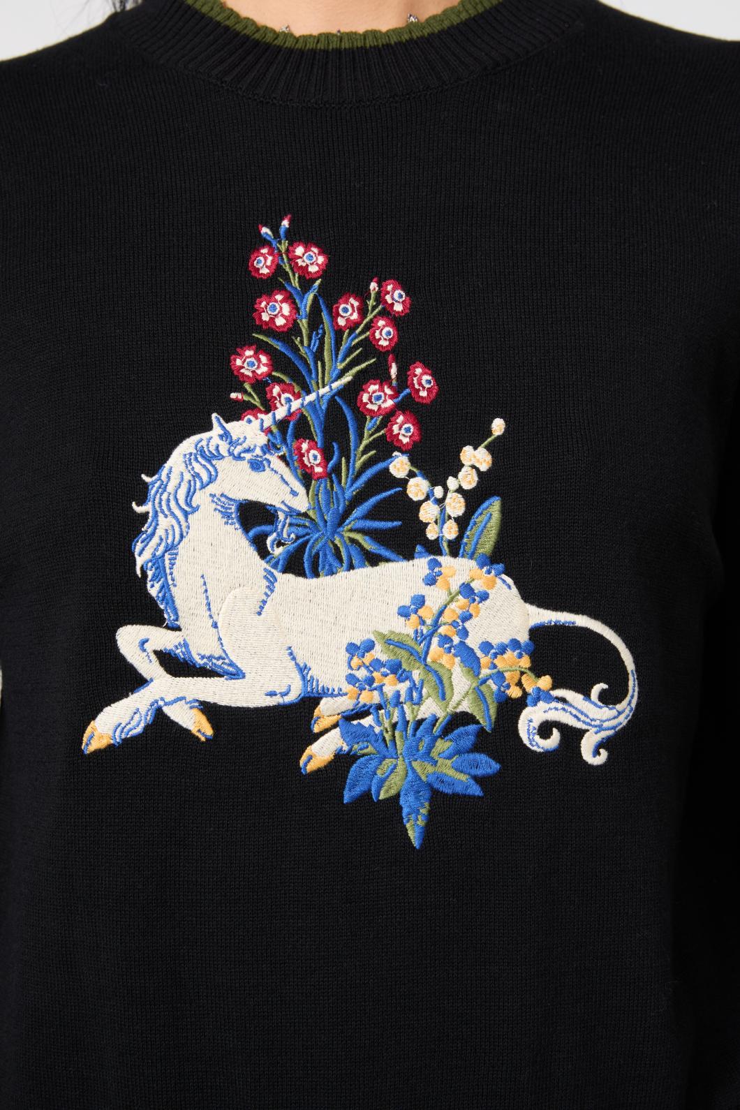 Dangerfield - Aicorn Placement Knit - black