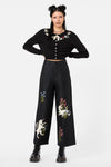 Dangerfield - Alicorn Wide Leg Pant - black