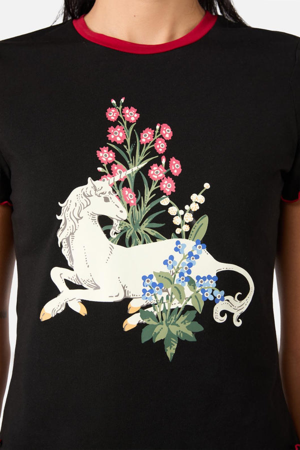 Dangerfield - Alicorn Babylock Tee - black