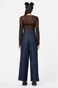 Dangerfield - Fable Denim Corset Pant - indigo