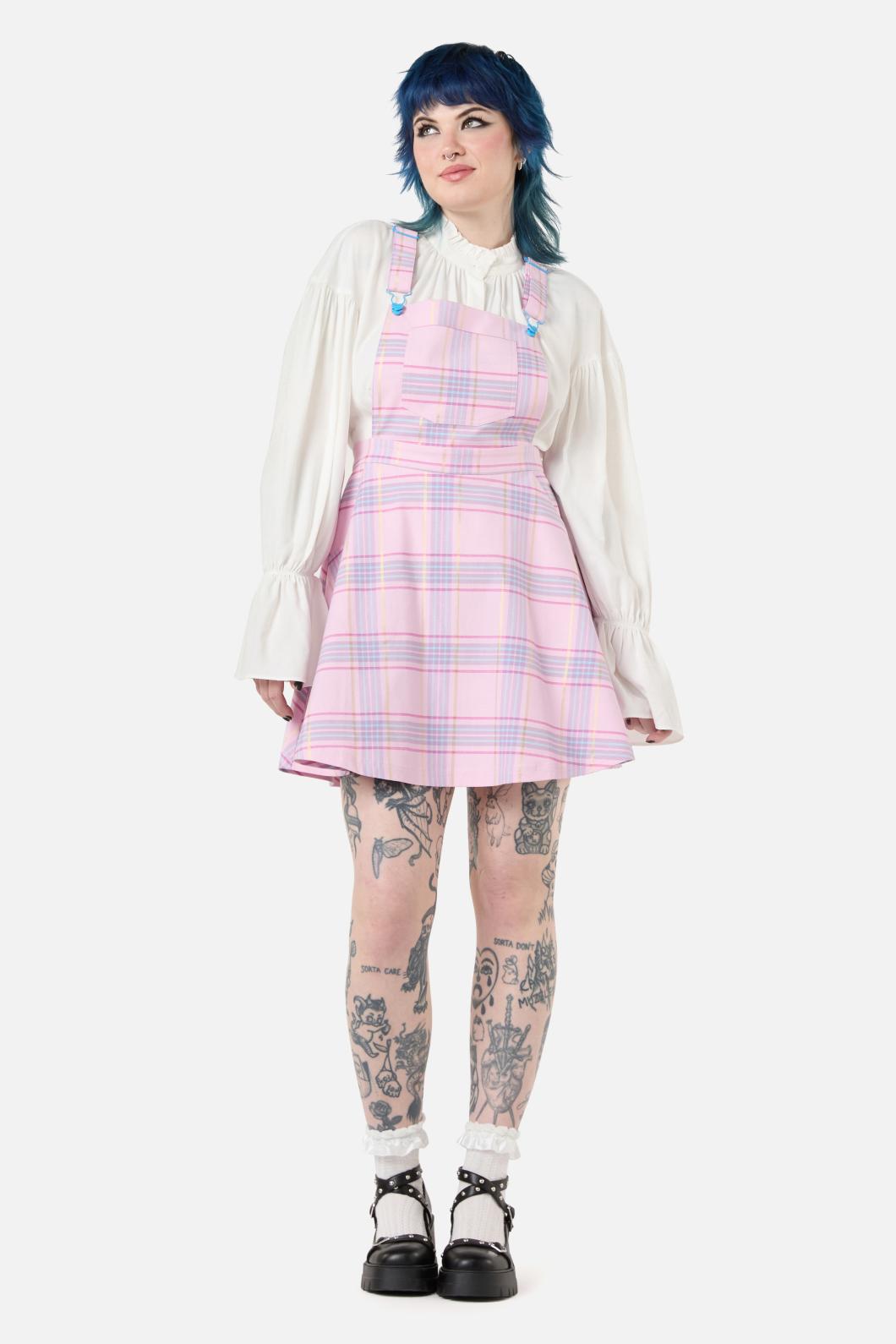 Dangerfield - ETA Tartan Pinafore - multi