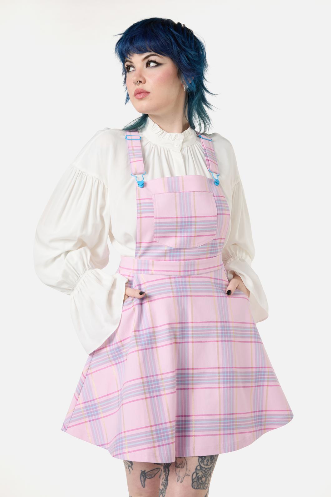 Dangerfield - ETA Tartan Pinafore - multi