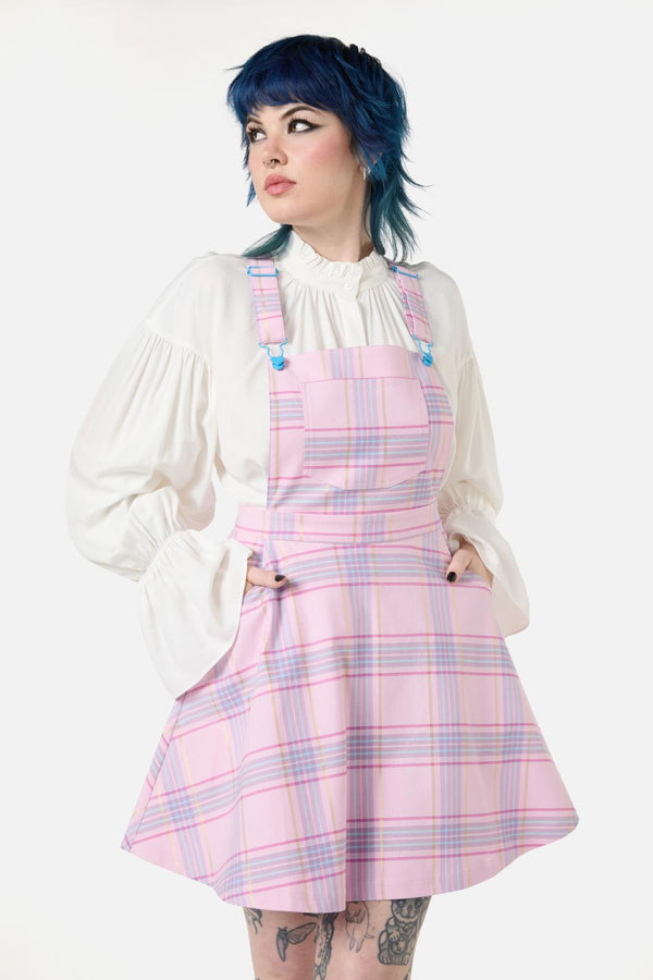 Dangerfield - ETA Tartan Pinafore - multi