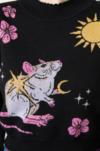 Dangerfield - Collectors Guilde Mouse Knit - black