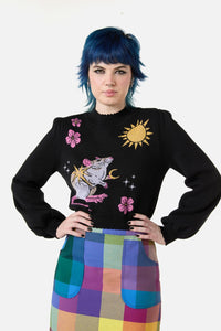 Dangerfield - Collectors Guilde Mouse Knit - black