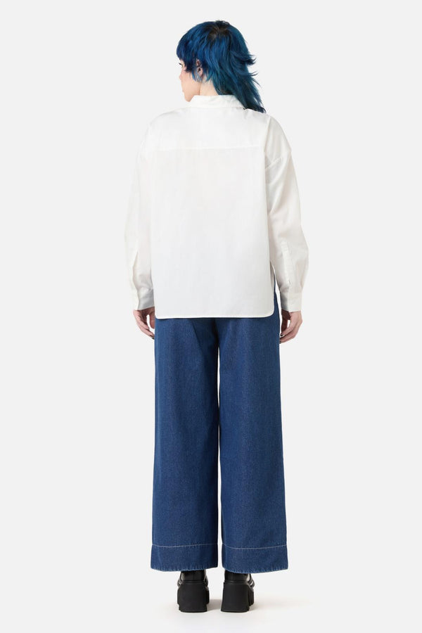 Dangerfield - Critters Collared Shirt - cream