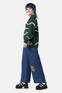 Dangerfield - Collectors Snail Knit - green