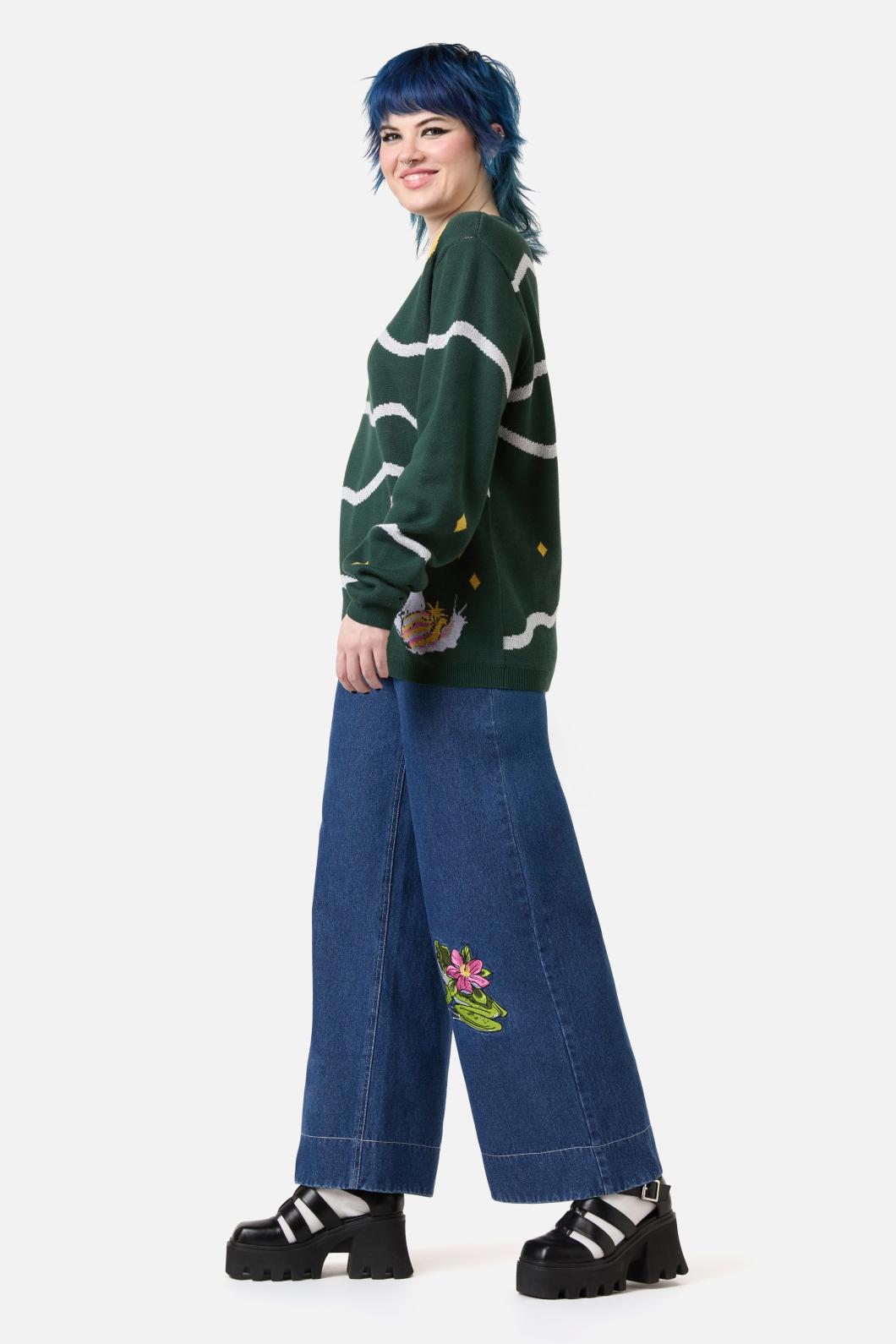 Dangerfield - Collectors Snail Knit - green