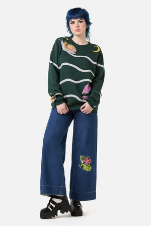 Dangerfield - Collectors Snail Knit - green