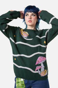 Dangerfield - Collectors Snail Knit - green