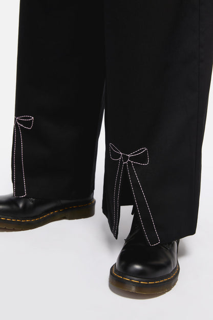 Dangerfield - Catkins Bow Pants - black
