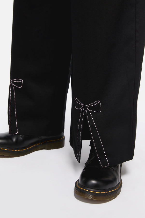 Dangerfield - Catkins Bow Pants - black