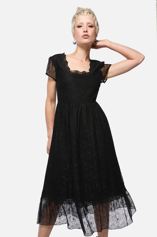 Dangerfield - Forgotten City Lace Dress - black