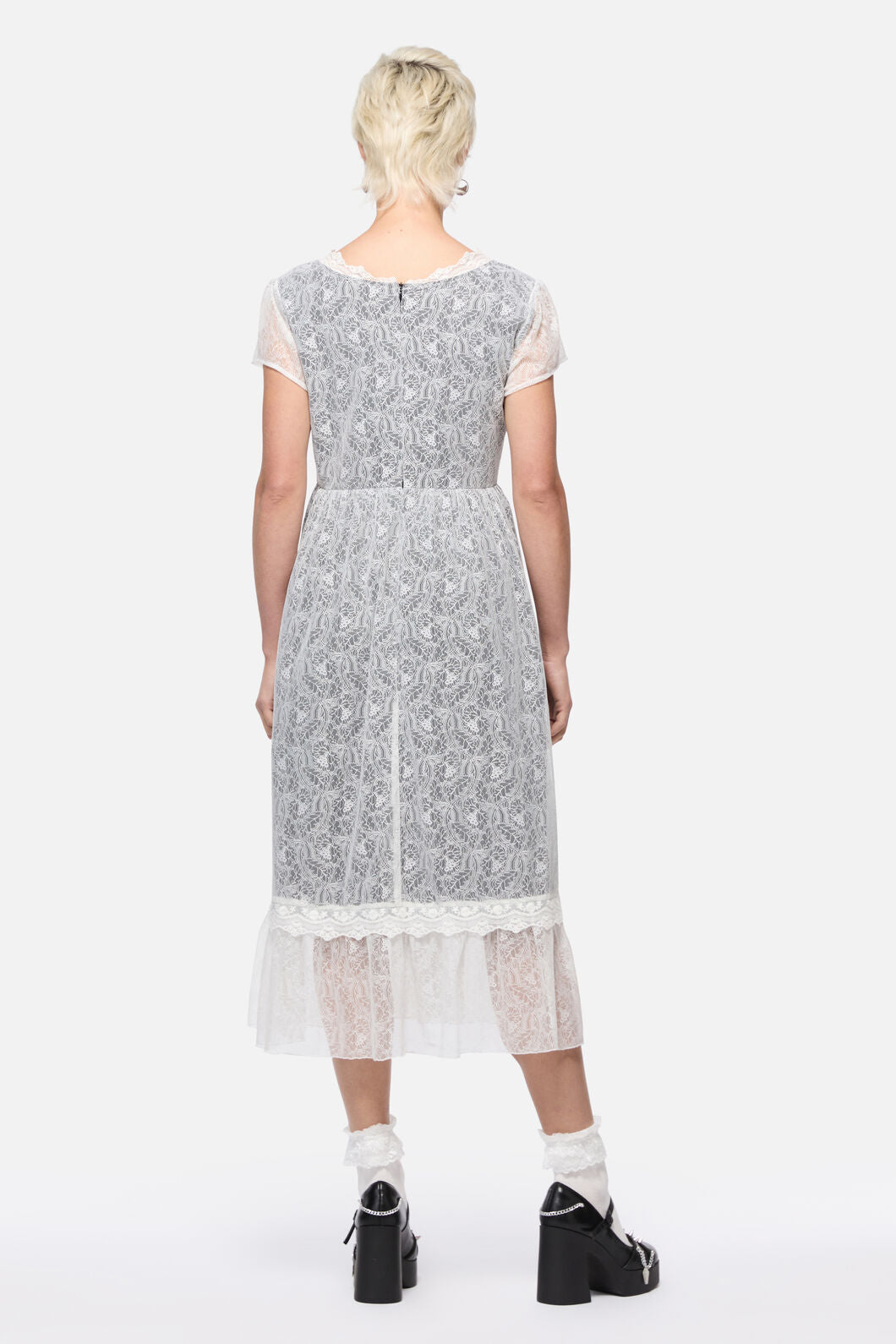 Dangerfield - Forgotten City Lace Dress - white