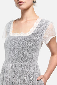 Dangerfield - Forgotten City Lace Dress - white