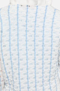 Dangerfield - Forgotten City Tie Cardigan - white