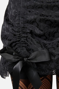Dangerfield - Fable Brocade Skirt - black
