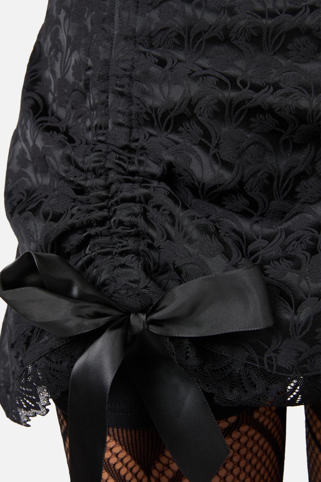 Dangerfield - Fable Brocade Skirt - black