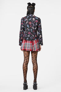 Dangerfield - Sucked In Gothic Blouse - black