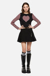 Dangerfield - Nail In The Coffin Skort - black