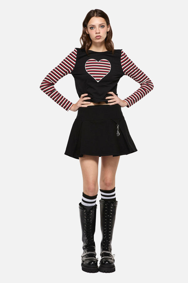 Dangerfield - Nail In The Coffin Skort - black