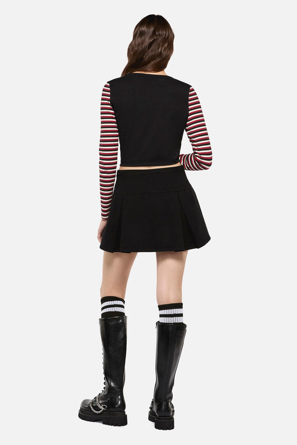 Dangerfield - Nail In The Coffin Skort - black