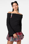 Dangerfield - Nail In The Coffin Fold Over Top - black