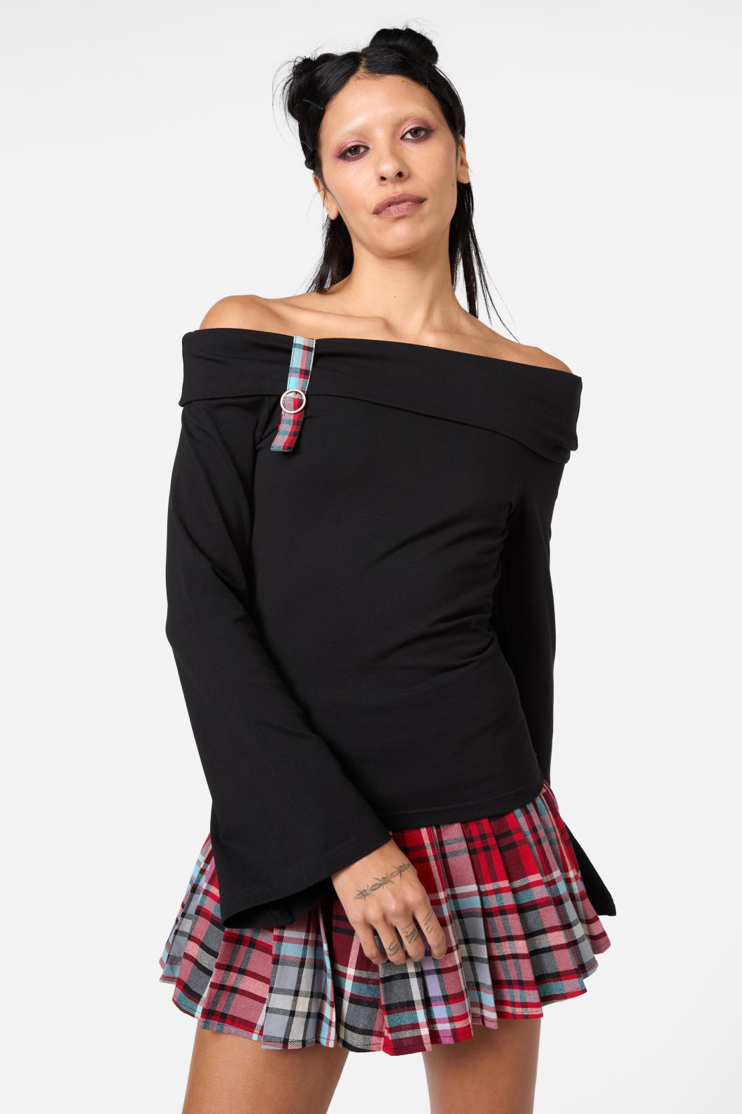 Dangerfield - Nail In The Coffin Fold Over Top - black