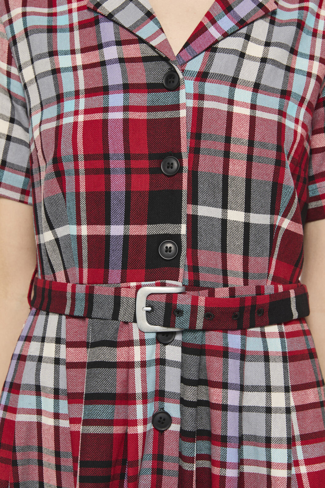 Dangerfield - Scorpion Tartan Dress - multi