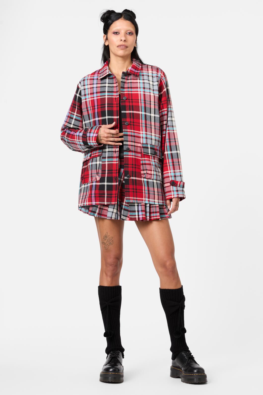 Dangerfield - Scorpion Tartan Jacket - multi