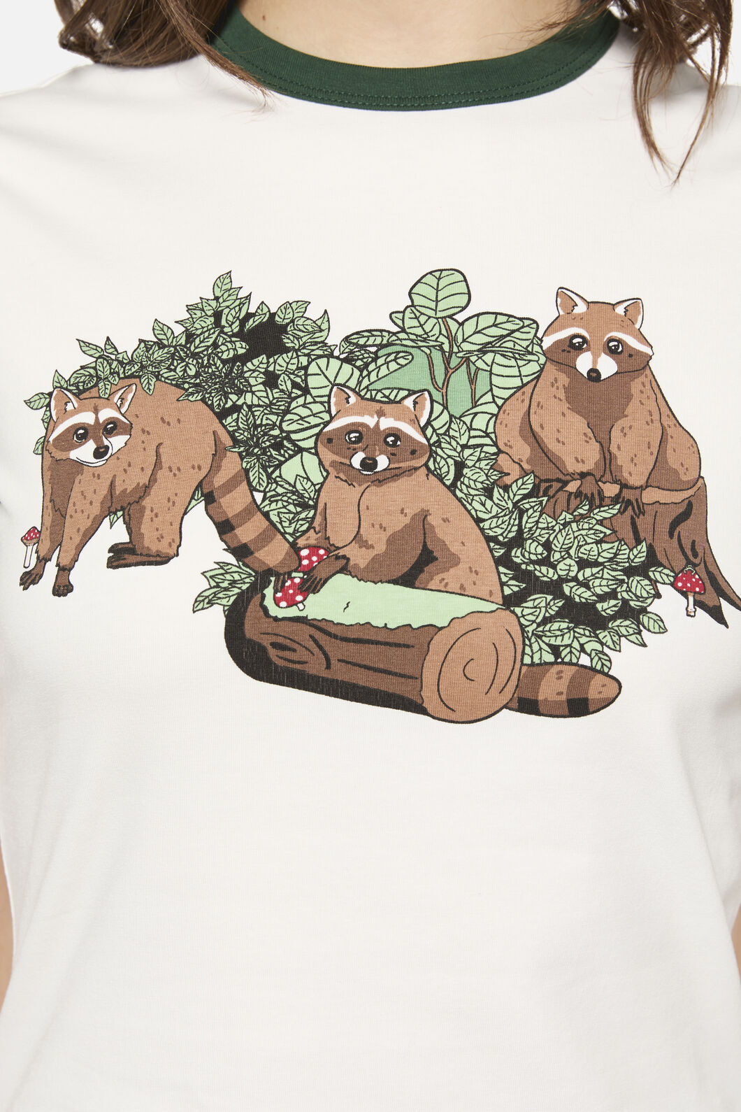 Dangerfield - Haus Of Raccoon Tee - cream