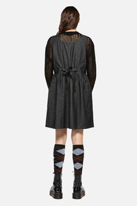 Dangerfield - Haus Of Raccoon Pinny - black