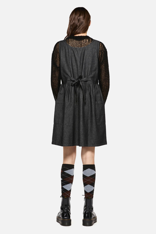 Dangerfield - Haus Of Raccoon Pinny - black
