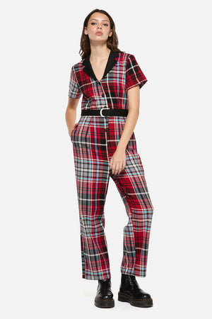 Dangerfield - Scorpion Tartan Jumpsuit - multi