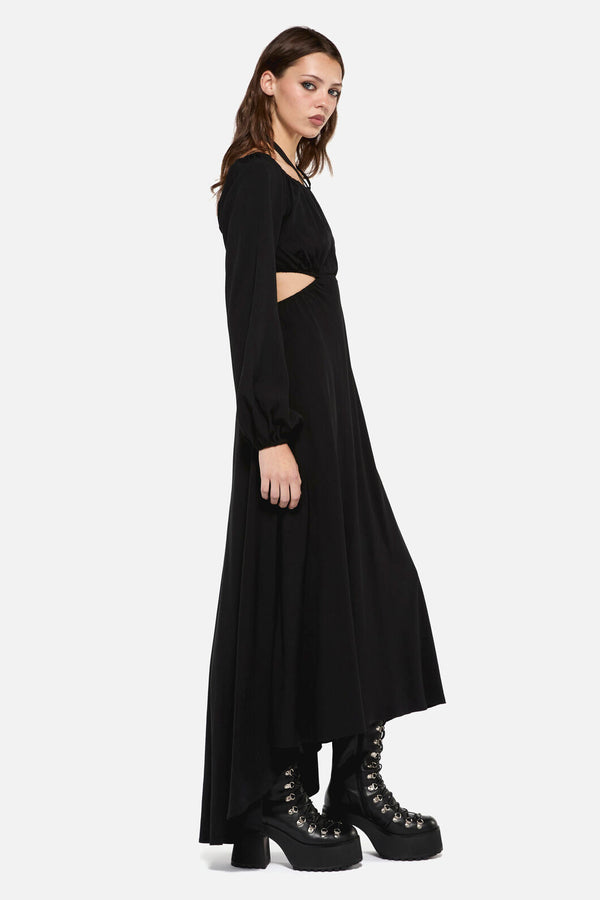 Dangerfield - Little Bitter Backless Formal Dress - black