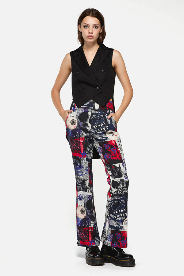 Dangerfield - Little Bitter Tuxedo Vest - black