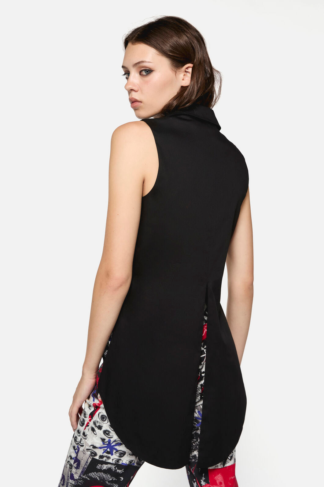 Dangerfield - Little Bitter Tuxedo Vest - black