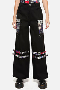 Dangerfield - Rotten Strap Pant - black