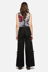 Dangerfield - Rotten Strap Pant - black